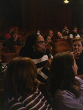 Foto von Publikumsdiskussion im Statdkino Wien